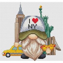 Foglio di punto croce - Les petites croix de Lucie - Sogni di volpe