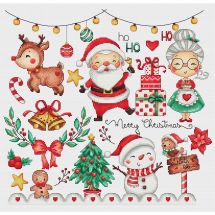 Foglio di punto croce - Les petites croix de Lucie - Sogni di volpe