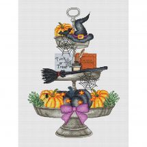 Foglio di punto croce - Les petites croix de Lucie - Sogni di volpe