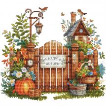 Foglio di punto croce - Les petites croix de Lucie - Sogni di volpe