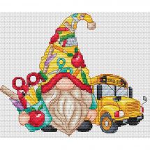 Foglio di punto croce - Les petites croix de Lucie - Sogni di volpe