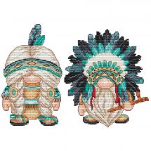 Foglio di punto croce - Les petites croix de Lucie - Sogni di volpe