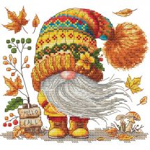 Foglio di punto croce - Les petites croix de Lucie - Sogni di volpe