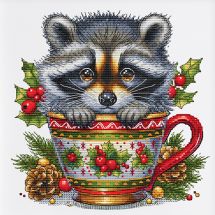 Foglio di punto croce - Les petites croix de Lucie - Sogni di volpe