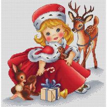 Foglio di punto croce - Les petites croix de Lucie - Sogni di volpe