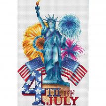 Foglio di punto croce - Les petites croix de Lucie - Sogni di volpe