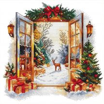 Foglio di punto croce - Les petites croix de Lucie - Sogni di volpe