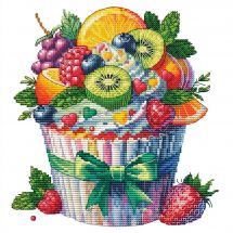 Foglio di punto croce - Les petites croix de Lucie - Sogni di volpe