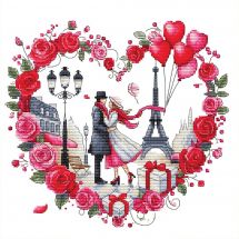 Foglio di punto croce - Les petites croix de Lucie - Sogni di volpe