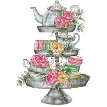 Foglio di punto croce - Les petites croix de Lucie - Sogni di volpe