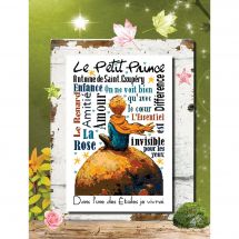 Foglio di punto croce - Isabelle Haccourt Vautier - Il piccolo principe
