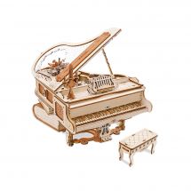 Puzzle meccanico in legno 3D - ROKR - Boîte à musique - Il pianoforte magico