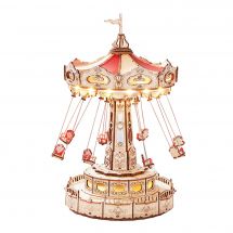 Puzzle meccanico in legno 3D - ROKR - Giro in altalena