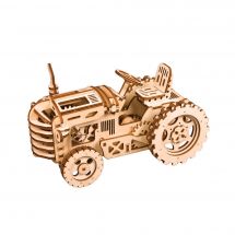 Puzzle meccanico in legno 3D - ROKR - Trattore