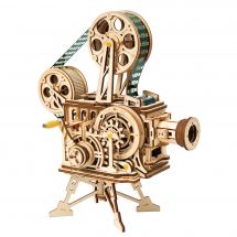 Puzzle meccanico 3D in legno - ROKR - Vitascope - Proiettore cinematografico