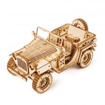Puzzle in legno 3D - ROKR - Jeep dell'esercito