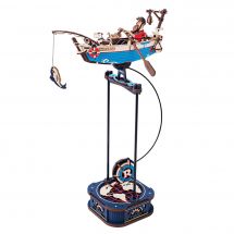 Puzzle in legno 3D - ROKR - barca da pesca