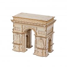 Puzzle in legno 3D - ROKR - arco di trionfo