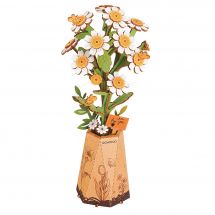 Puzzle in legno 3D - ROWOOD - Camomilla