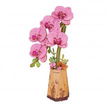 Puzzle in legno 3D - ROWOOD - Orchidea
