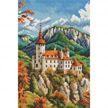 kit ricamo a punto croce - RTO - Castello tra le montagne