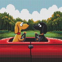 kit ricamo a punto croce - RTO - Un legame indissolubile