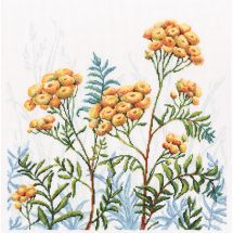 Kit Punto Croce - RTO - Fiori gialli