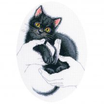 Kit Punto Croce - RTO - Gatto nero