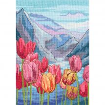 Kit Punto Croce - RTO - Tulipani di montagna