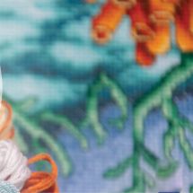 Kit Punto Croce - Lanarte - Secret Stitch Along Aïda 2023-2