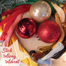 kit ricamo a punto croce - Vervaco - Punto segreto Avent