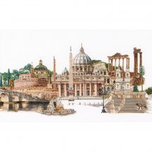 Kit Punto Croce - Thea Gouverneur - Roma