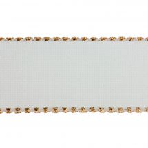 Treccia da ricamo - Zweigart - Aïda bianco 5 Zweigart Band - 50 cm - larghezza 5 cm
