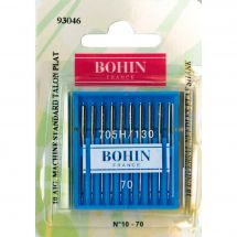 Aghi per macchine da cucire - Bohin - 10 aghi standard n°70/10
