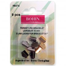Supporto gioielli - Bohin - 9 chiusure per braccialetti - 10 mm