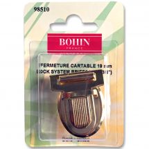 Chiusura della borsa - Bohin - Chiusura cartella 19 mm - dorata