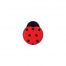 Bottoni di coda - Union Knopf by Prym - Set di 4 bottoni in poliestere - 14 mm coccinella rossa
