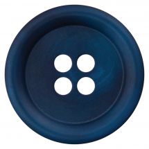 Bottoni a 4 fori - Union Knopf by Prym - Set di 3 bottoni in poliestere - 18 mm blu navy