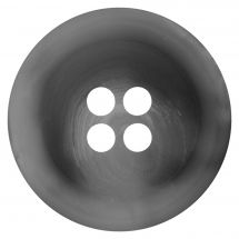 Bottoni a 4 fori - Union Knopf by Prym - Set di 3 bottoni in poliestere - 18 mm grigio medio