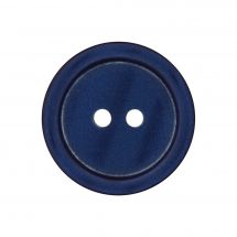 Bottoni a 2 fori - Union Knopf by Prym - Set di 4 bottoni in poliestere - 15 mm blu navy