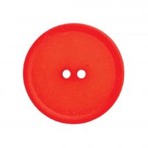 Bottoni a 2 fori - Union Knopf by Prym - Set di 2 bottoni in poliestere - 23 mm rosso