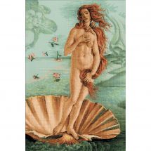 Kit Punto Croce - Riolis - La nascita di Venere dopo Botticelli