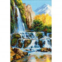 Kit Punto Croce - Riolis - La cascata