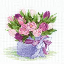 Kit Punto Croce - Riolis - Tulipani