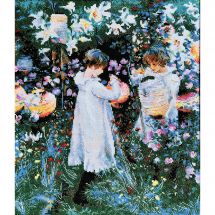 Kit Punto Croce - Riolis - Garofano, giglio, rosa secondo J.S Sargent