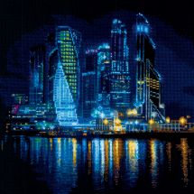 Kit Punto Croce - Riolis - Città di notte