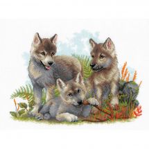 Kit Punto Croce - Riolis - I figli della foresta