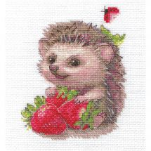 kit ricamo a punto croce - Aine - Istrice