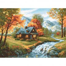 Kit ricamo diamante - Riolis - Vista di autunno