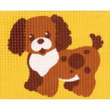 Kit di tela per bambini - Vervaco - Il piccolo cane